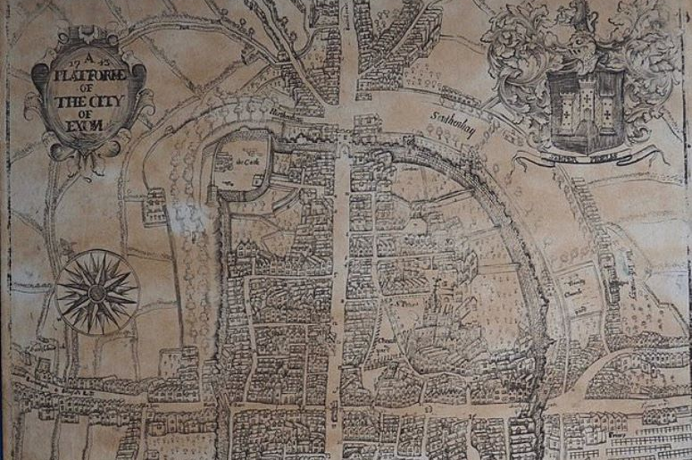 Карта городов 18 века