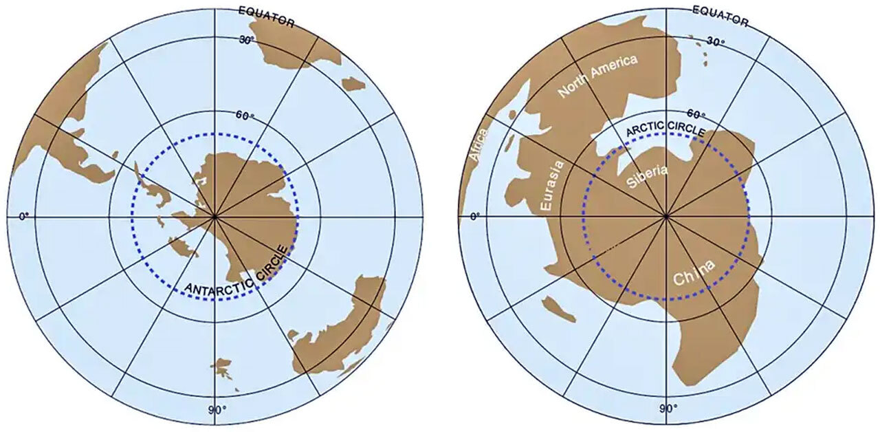Причиной мирового господства динозавров назвали гигантский континент в Арктике