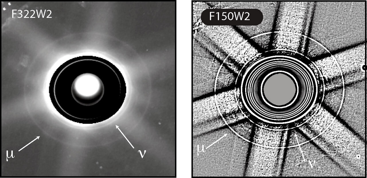 Планетологи объяснили разницу между внешними кольцами Урана