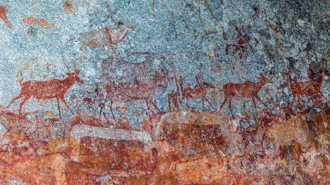 В изготовленной 60 000 лет назад охре обнаружен коллаген крупной антилопы