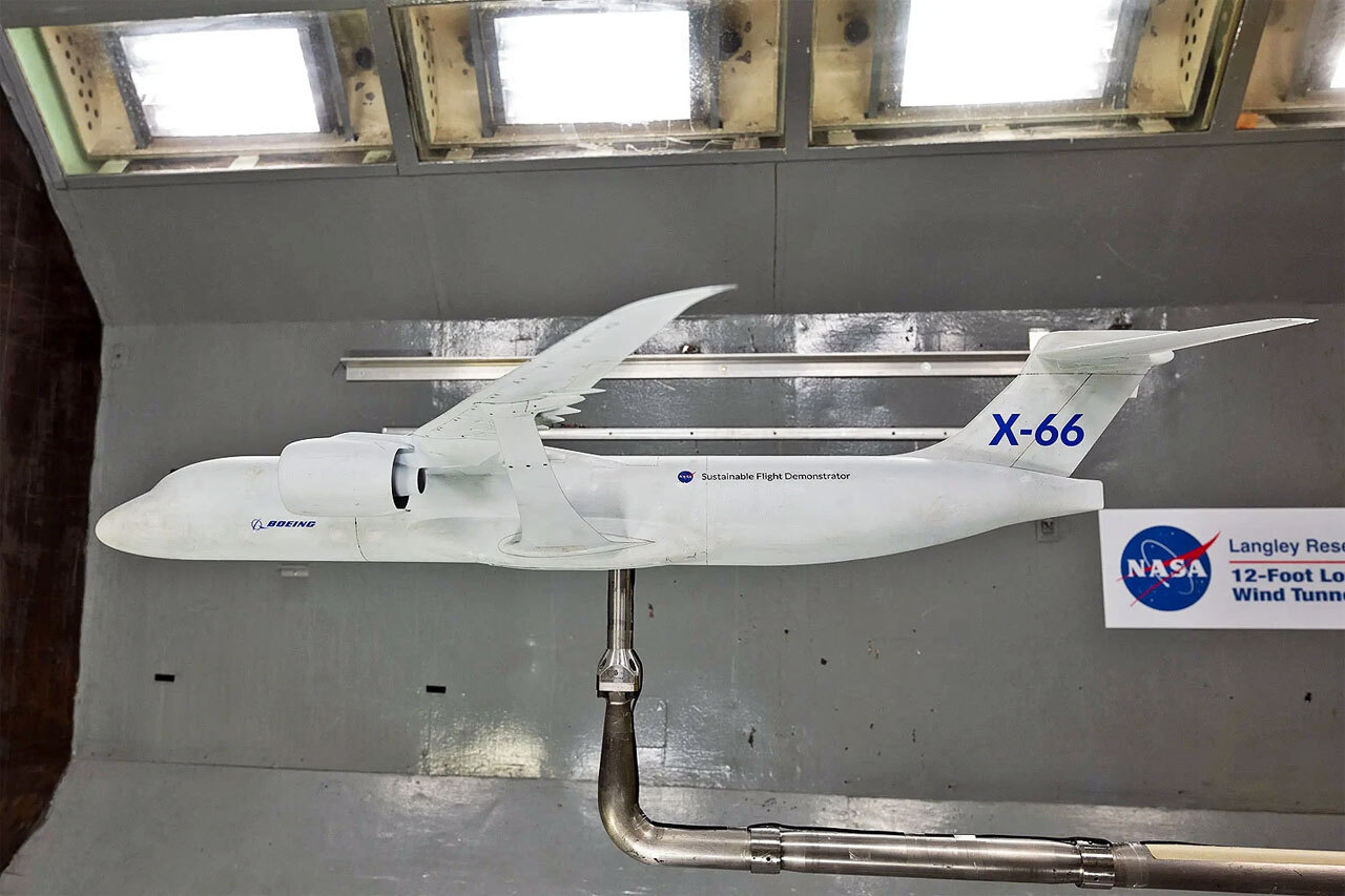 НАСА завершило испытания &laquo;половинки&raquo; сверхэкологичного самолета