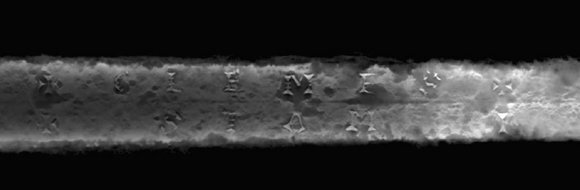 меч с гравировкой XVI века