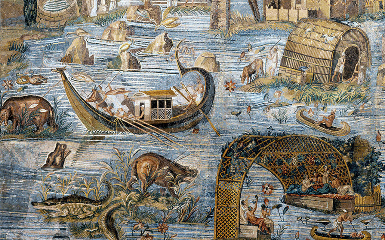 Древнеегипетское прогулочное судно