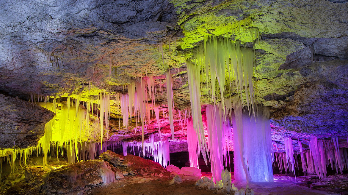 Таинственный и загадочный мир пещер Пинежья. Февраль 2021 года.