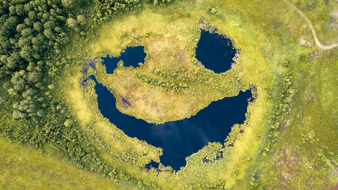 Озеро метеоритного происхождения во Владимирской области
