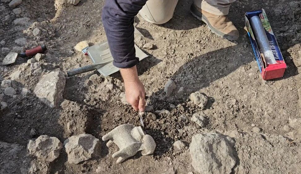 фигурка в виде барана для ритуалов