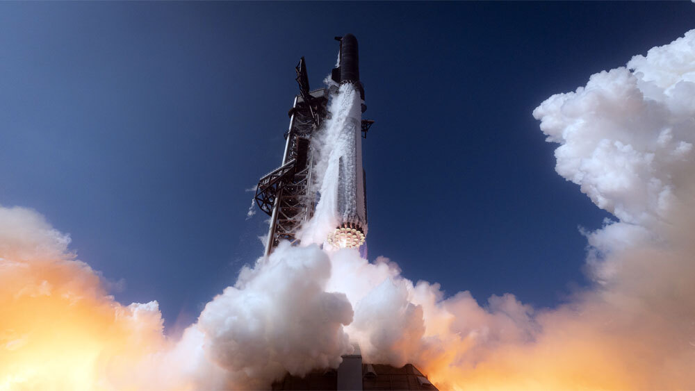 Самая мощная в истории ракета Starship V3 совершила тестовый полет