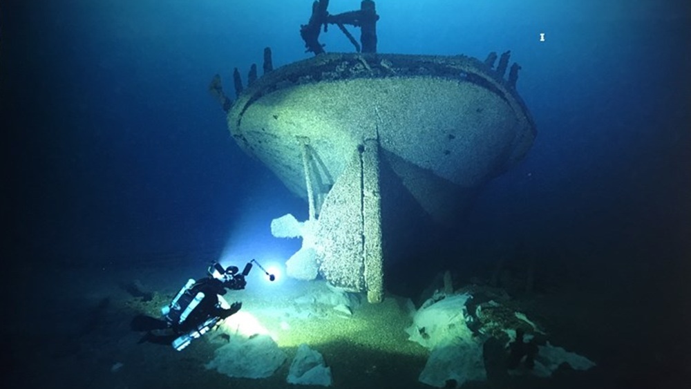 80-летний дайвер нашел корабль, пропавший 150 лет назад
