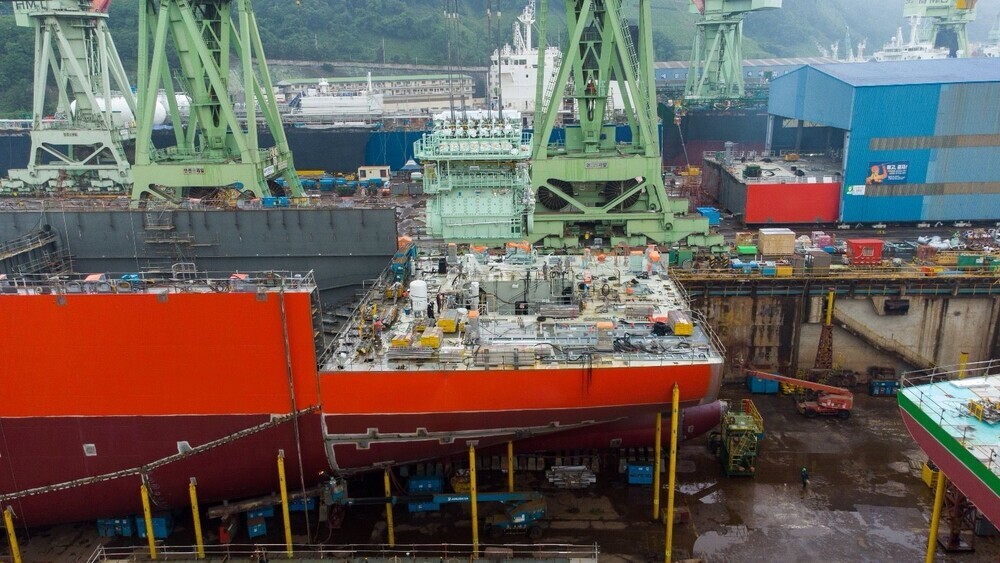 Судовой двигатель на аммиаке