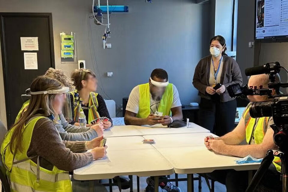 Первый эксперимент по естественному заражению гриппом