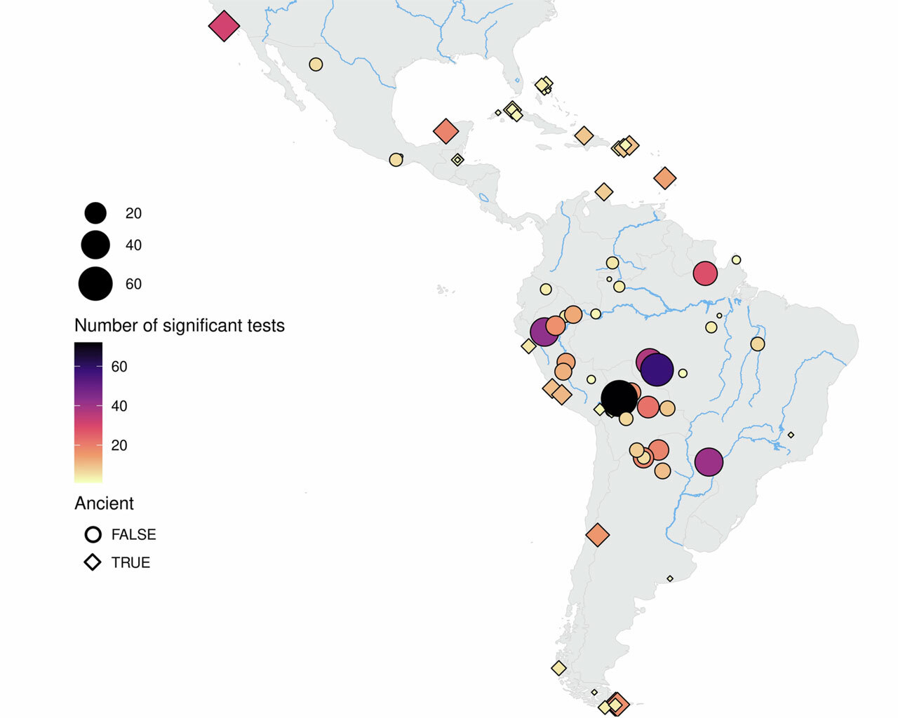 История заселения Южной Америки