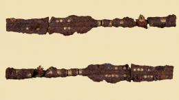 2800-летние железные копья с позолотой