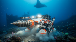 глубоководный робот для добычи кобальта