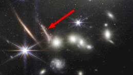 Галактика Спарклер в Первом глубоком поле "Уэбба"