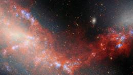 Гравитационный танец двух галактик