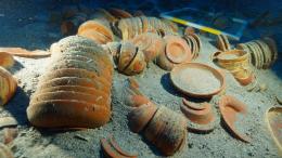 У берегов Турции нашли 2100-летний корабль с грузом роскошной керамики
