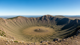 кратер от астероида