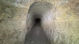 туннель в подземном городе этрусков