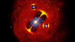 В ранней Вселенной обнаружен аномально нагретый газ