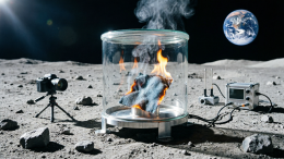 НАСА готовит эксперимент с горением материалов на Луне