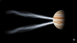 Астрономы впервые зафиксировали два «вытекающих» хвоста на экзопланете