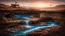 На Марсе нашли скрытую подземную речную систему 