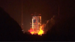 Запуск китайского спутника «Шицзянь-25» 