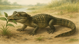 крокодил, палеонтология, ископаемое