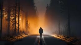 одинокий человек