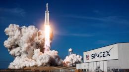 старт ракеты SpaceX 