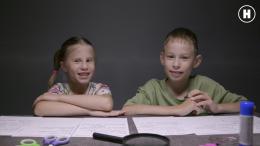 Исследование мороженого на окрашивание языка