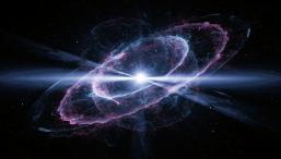 Впервые запечатлено рождение магнетара